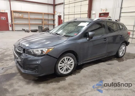 2017 Subaru Impreza 2.0I Premium from USA, damaged, VIN 4S3GTAB61H3741667